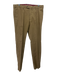 Germano NWT Size 52 Dark Tan Cotton Solid Khakis Men's Pants Dark Tan / 52