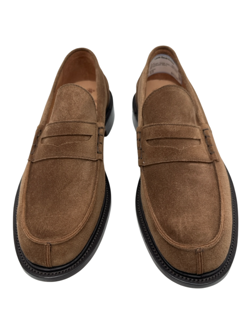 Trickers Shoe Size 9.5 New Brown Suede Solid Loafer Dress Men's Shoes Brown / 9.5