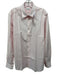 Boglioli NWT Size 42 Pink & White Cotton Striped Button up Long Sleeve Shirt Pink & White / 42