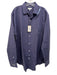 Peter Millar NWT Size XL Navy Cotton Blend Solid Button up Long Sleeve Shirt Navy / XL