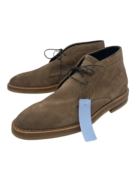 Di Bianco Shoe Size 9 NWT Tan Suede Solid Chukka Men's Shoes Tan / 9