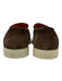 Santoni Shoe Size 10.5 NWT Dark Brown Suede Solid loafer Men's Shoes Dark Brown / 10.5