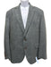 Miller Brothers NWT Green Wool Blend Solid Patch Pocket 2 Button Men's Blazer Green / 48