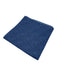 Miller Brothers Blue Linen Blend Solid Men's Pocket Square Blue