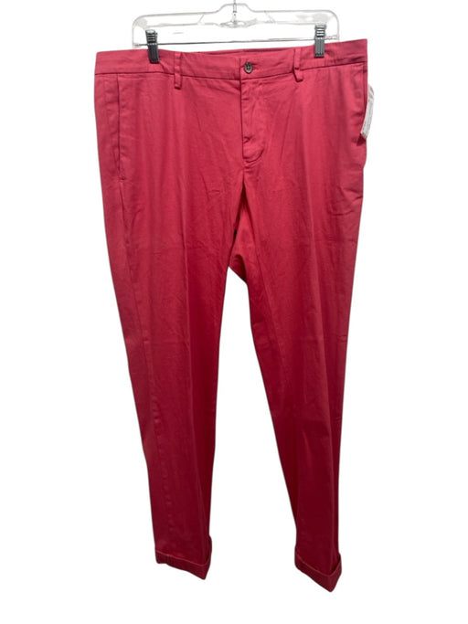 Mason's NWT Size 52 Pink Cotton Solid Zip Fly Men's Pants Pink / 52