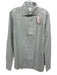 MGF NWT Size 15.5 Green & White Cotton Striped Button Down Long Sleeve Shirt Green & White / 15.5