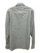 Borgo 28 NWT Size M Blue & Brown Cotton & Linen Striped Men's Long Sleeve Shirt Blue & Brown / M