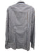 Tintoria Mattei NWT Size 15.5 Brown, Blue, White Cotton Men's Long Sleeve Shirt Brown, Blue, White / 15.5