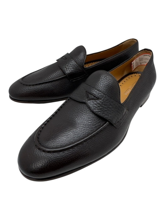 Per La Vita Shoe Size 9 Brown Leather Solid Men's Shoes Brown / 9