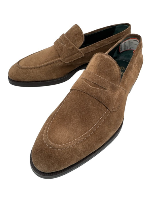 Pastori Shoe Size 8 Brown Suede Solid Men's Shoes Brown / 8