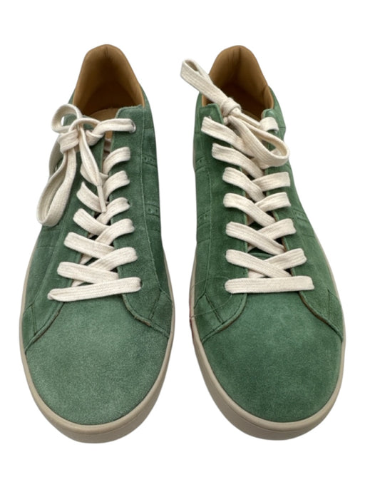 Rubi Rosa Shoe Size 41 Green & White Suede Low Top Men's Shoes Green & White / 41