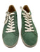 Rubi Rosa Shoe Size 41 Green & White Suede Low Top Men's Shoes Green & White / 41