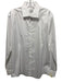 Stenstroms Size 17 White Cotton Solid Button Down Men's Long Sleeve Shirt White / 17