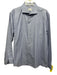 Stenstroms Size 17.5 Blue & White Cotton Plaid Button Down Long Sleeve Shirt Blue & White / 17.5