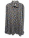 Emanuel Berg NWT Size Est L Black & Multi Cotton Floral Men's Long Sleeve Shirt Black & Multi / Est L
