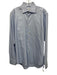 Stenstroms Size 15 Light blue Cotton Micro Button Up Men's Long Sleeve Shirt Light blue / 15