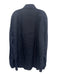 Emanuel Berg NWT Size Est XL Navy Linen Solid Button Up Men's Long Sleeve Shirt Navy / Est XL