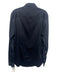 Stenstroms Size L Navy Cotton Blend Solid Button Up Men's Long Sleeve Shirt Navy / L