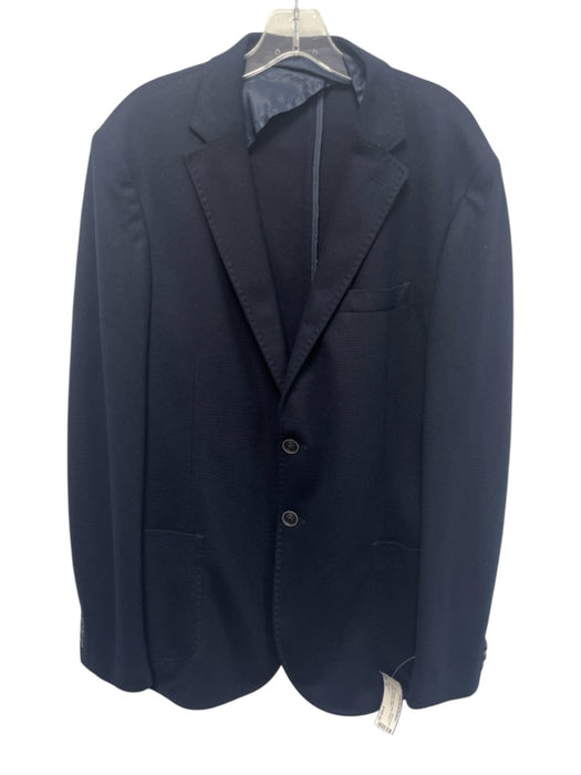 Johnnie O Navy Polyester Solid 2 Button Men's Blazer Navy / 44r