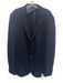 Johnnie O Navy Polyester Solid 2 Button Men's Blazer Navy / 44r