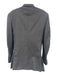 Isaia Gray Wool Striped 2 Button Men's Blazer Gray / 56