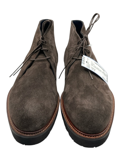 Di Bianco Shoe Size 11.5 New Gray Suede Solid Boot Chukka Men's Shoes Gray / 11.5