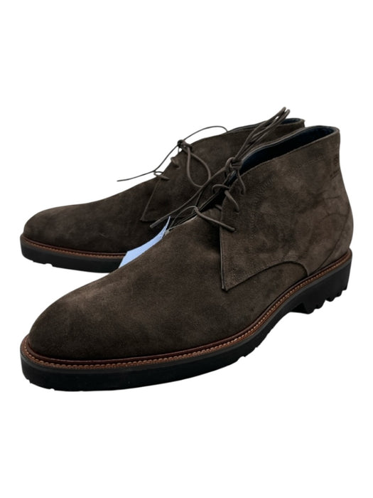 Di Bianco Shoe Size 11.5 New Gray Suede Solid Boot Chukka Men's Shoes Gray / 11.5
