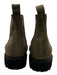 Di Bianco Shoe Size 8 New Light Gray Suede Solid Boot Chelsea Men's Shoes Light Gray / 8