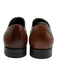 Di Bianco Shoe Size 8 New Brown Leather Solid Cap Toe Dress Men's Shoes Brown / 8