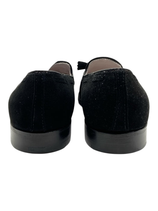 Alden Shoe Size 10 New Black Suede Solid Tassel Loafer Men's Shoes Black / 10