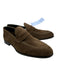 Pastori Shoe Size 7.5 New Brown Suede Solid Loafer Dress Men's Shoes Brown / 7.5