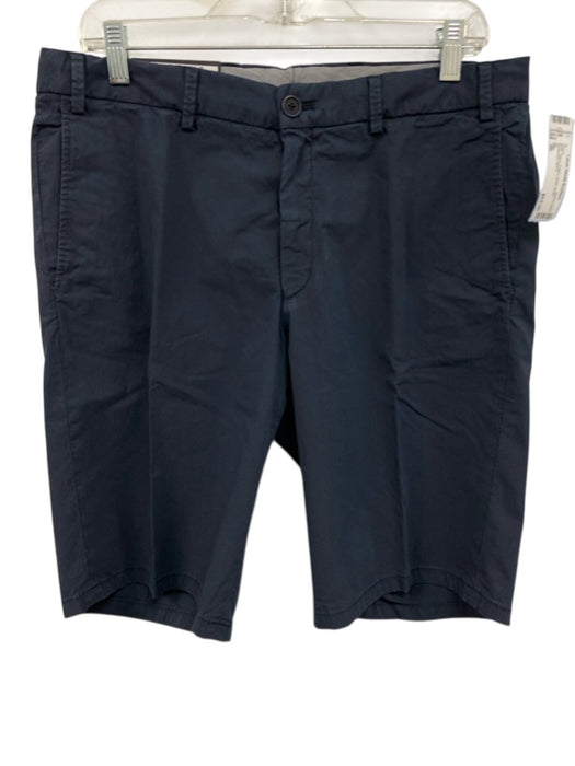 Hiltl NWT Size 54 Navy Cotton Solid Khaki Men's Shorts Navy / 54