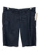 Hiltl NWT Size 48 Navy Cotton Solid Khaki Men's Shorts Navy / 48