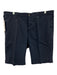 PT Torino NWT Size 54 Navy Blue Cotton Solid Khakis Men's Shorts Navy Blue / 54