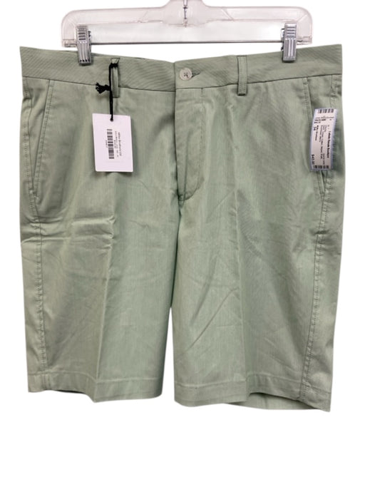 Miller Brothers NWT Size 34 Green Cotton Striped Khaki Men's Shorts Green / 34
