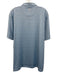 Peter Millar NWT Size L Blue Synthetic Glasses Polo Athleisure Short Sleeve Blue / L