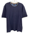 Left Coast Tee NWT Size L Dark Blue Cotton Solid T shirt Crew Men's Short Sleeve Dark Blue / L