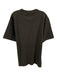 Left Coast Tee NWT Size L Dark Gray Cotton Solid T shirt Crew Men's Short Sleeve Dark Gray / L