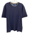Left Coast Tee NWT Size M Dark Blue Cotton Solid T shirt Crew Men's Short Sleeve Dark Blue / M
