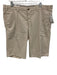 Hiltl New Size 56 Beige Cotton Solid Khaki Men's Shorts Beige / 56