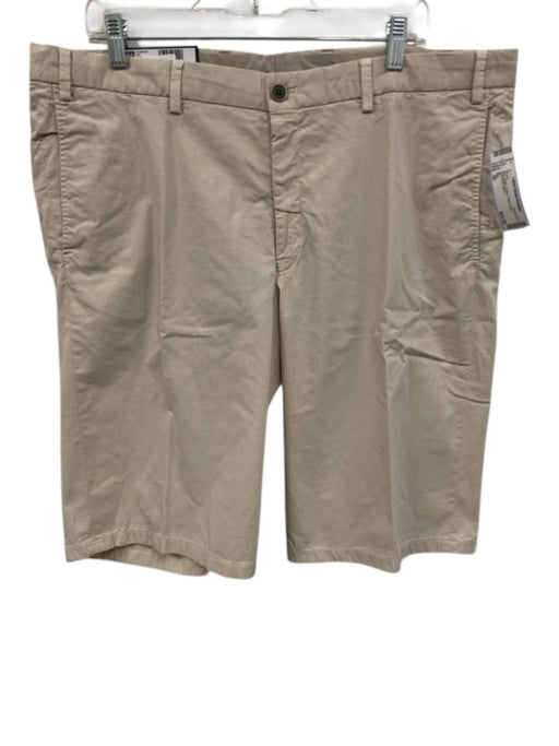 Hiltl New Size 54 Beige Cotton Solid Khaki Men's Shorts Beige / 54