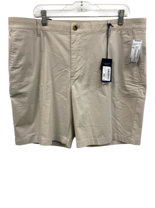 Faherty NWT Size 38 Beige Synthetic Solid Athletic Khakis Men's Shorts Beige / 38