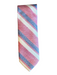 Breuer New Red & Blue Silk Blend Striped Men's Ties Red & Blue