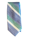 Breuer New Green & Blue Silk Blend Striped Men's Ties Green & Blue