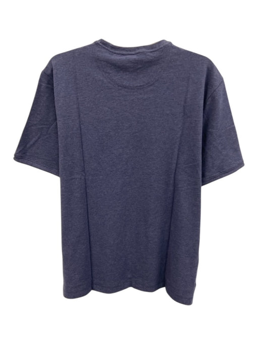Left Coast Tee NWT Size L Blue Cotton Solid T shirt Crew Men's Short Sleeve Blue / L