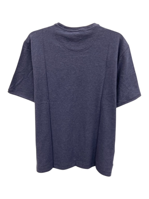 Left Coast Tee NWT Size L Blue Cotton Solid T shirt Crew Men's Short Sleeve Blue / L