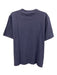 Left Coast Tee NWT Size L Blue Cotton Solid T shirt Crew Men's Short Sleeve Blue / L