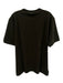 Left Coast Tee NWT Size L Dark Gray Cotton Solid T shirt Crew Men's Short Sleeve Dark Gray / L