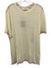 Borgo 28 NWT Size XL Off White Linen Solid T shirt Crew Men's Short Sleeve Off White / XL