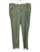 Hiltl NWT Size 34 Seafoam Green Cotton Solid Slim Khakis Men's Pants Seafoam Green / 34